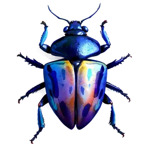 Watercolor Bug PNG Cep54