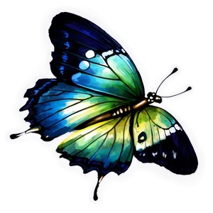 Watercolor Butterfly Clipart Png Uyw PNG image