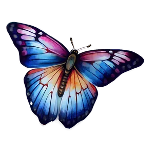 Watercolor Butterfly Image Png 73 PNG image