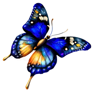 Watercolor Butterfly Image PNG Opq77 PNG