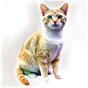 Watercolor Cat Filter PNG Ndp13 PNG