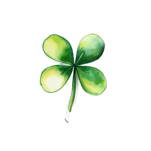 Watercolor Clover Png 06122024 PNG image