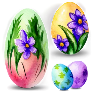 Watercolor Easter Clipart Png Yjf PNG image