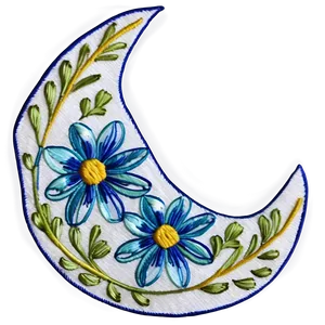Watercolor Embroidery Design PNG 06262024