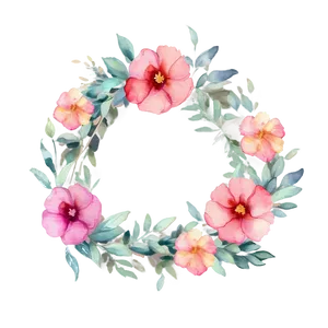 Watercolor Floral Bliss PNG Yrw13 PNG