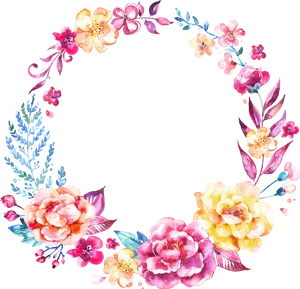 Watercolor_ Floral_ Frame_ Design.png PNG image