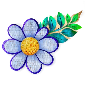 Watercolor Flower Mosaic PNG Mkt PNG