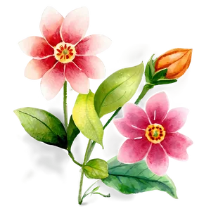 Watercolor Flower Painting Png Fmi PNG image