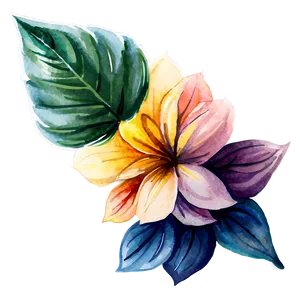 Watercolor Flower Painting Png Ueu PNG image