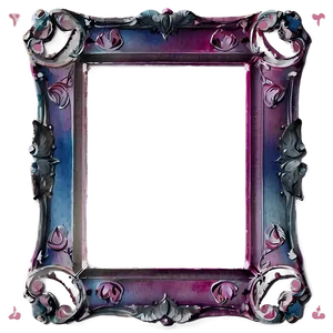 Watercolor Frame PNG 04292024