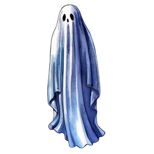 Watercolor Ghost Png 04292024 PNG image