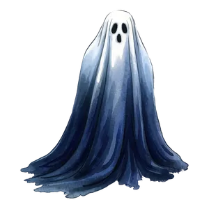 Watercolor Ghost Png 17 PNG image