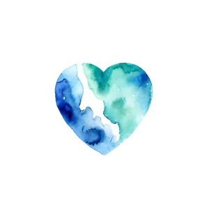 Watercolor Heart Clipart Png 36 PNG image