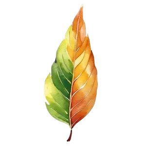 Watercolor Leaves Png 98 PNG image