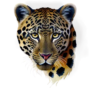 Watercolor Leopard Print Png 98 PNG image