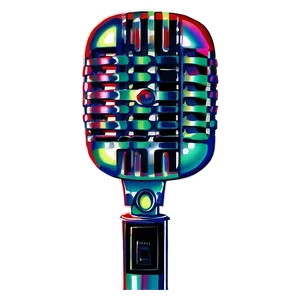 Watercolor Microphone Png 65 PNG image