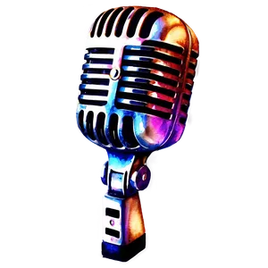 Watercolor Microphone Png Vom69 PNG image