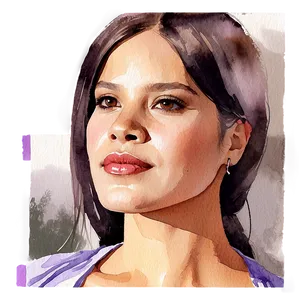 Watercolor Portrait Techniques PNG Opk