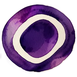 Watercolor Purple Circle PNG 30 PNG