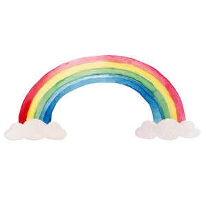 Watercolor Rainbow Doodles Png 73 PNG image