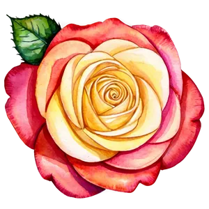 Watercolor Rose Beauty Png Ysq PNG image