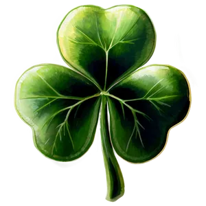 Watercolor Shamrock PNG 69