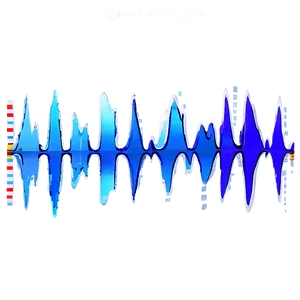Watercolor Sound Wave PNG 05232024