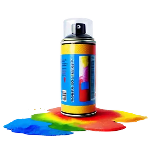 Watercolor Spray Paint PNG 05252024 PNG