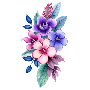 Watercolor Tattoo Designs Png 05032024 PNG image