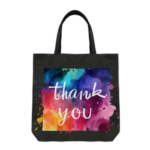 Watercolor Thank You Bag Png Jop27 PNG image