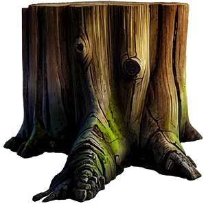 Watercolor Tree Stump PNG Xnc38 PNG