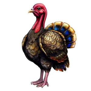 Watercolor Turkey PNG Agt45 PNG