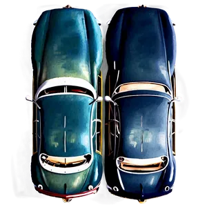 Watercolor Vintage Cars PNG Vqw82