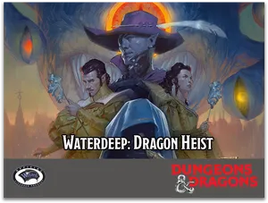 Waterdeep Dragon Heist Artwork PNG image