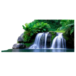 Waterfall Scenery PNG 05212024