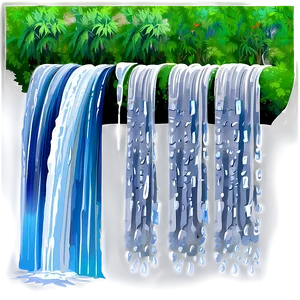 Waterfall Scenery PNG 18