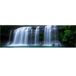 Waterfall Under Moonlight Png 17 PNG image