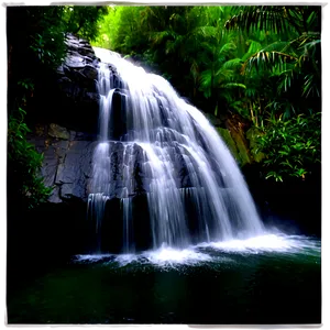 Waterfall View PNG Llx63 PNG