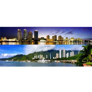 Waterfront City Panorama PNG 91 PNG