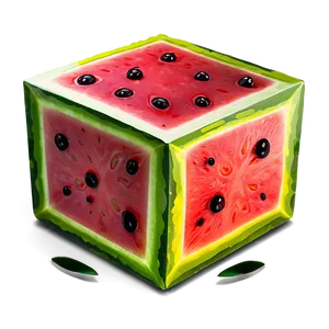 Watermelon Cube Png Bmk PNG image