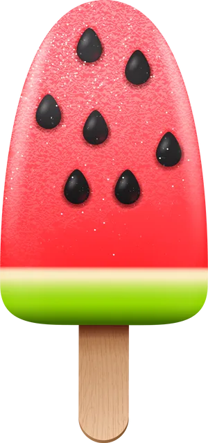 Watermelon Popsicle Clipart PNG image