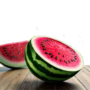 Watermelon Seed Art PNG Daj