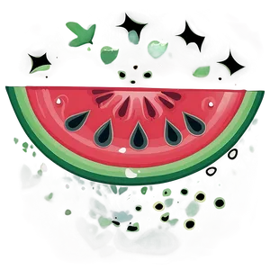 Watermelon Seed Packet PNG Vgk22