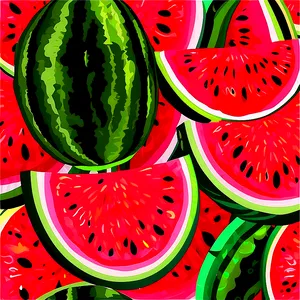 Watermelon Seed Packet PNG Vhk17 PNG