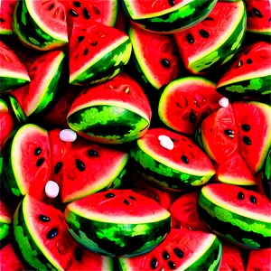 Watermelon Seeds Macro PNG 53