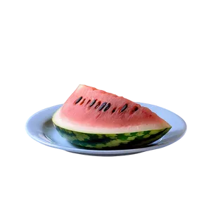 Watermelon Seeds On Plate PNG Nmi