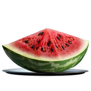 Watermelon Seeds On Plate PNG Qfh