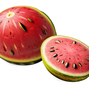 Watermelon Seeds Side View PNG Qea61 PNG