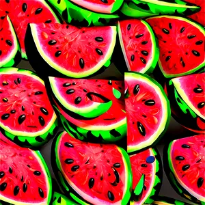 Watermelon Seeds Spread PNG 06272024