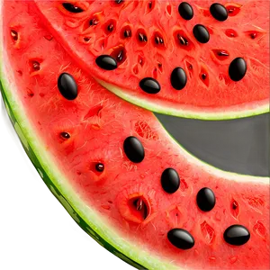 Watermelon Seeds Texture PNG 11